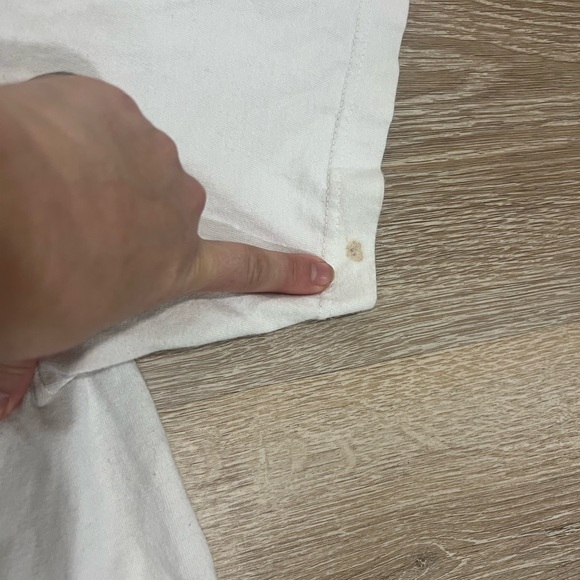 Vintage rare Star & Straps White Skull Graphic Men's T-Shirt XL - Picture 7 of 7